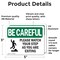 Signmission 3.5 in Height, 5 in Width, Vinyl Decal, Rectangle OS-2PACK-BC-D-35-L-10082 - alternate 3